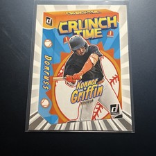 2026 Panini Donruss Baseball Konnor Griffin CRUNCH TIME Insert #19 (M1)