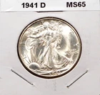 1941-D  WALKING LIBERTY HALF DOLLAR - Choice Uncirculated