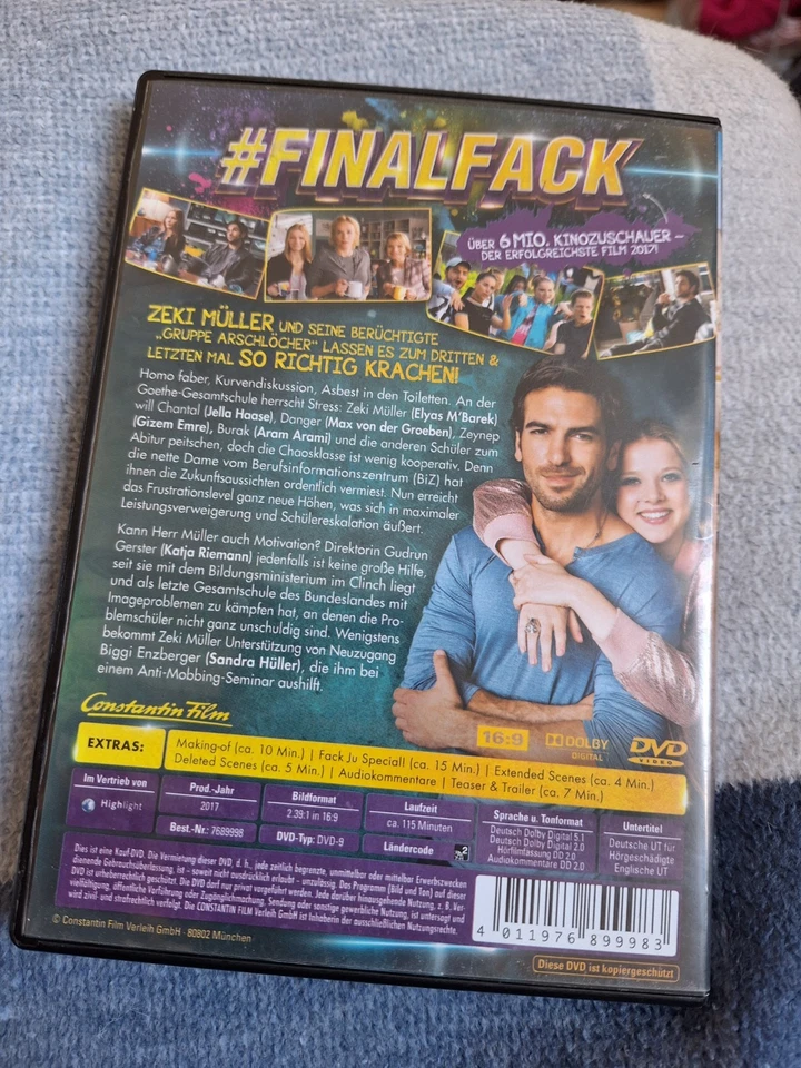 Fack Ju Göhte 3 (Fuck you Goethe / Teil 3) DVD Film Komödie Elyas M'barek - Bild 2 von 4