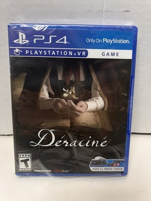 Deracine PS4 PlayStation VR Game Sony Interactive Sealed New VR Required