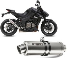Scarichi Storm by Mivv Gp acciaio inox per Kawasaki Z 1000 2014 > 2016