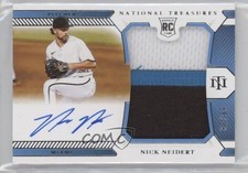 2021 National Treasures Rookie Material Signatures 80/99 Nick Neidert Auto 0x1