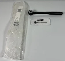 PROTO J5252FBL Fine Tooth Hand Ratchet 3/8" Drive Black Oxide 7-1/4” 