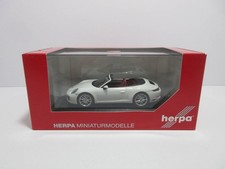 Mini car 1/43 Herpa Porsche 911 Carrera S Cabriolet 991 PORSCHE 911 Carrera S