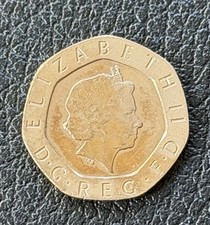 British 20 Pence 2003. ULTRA RARE