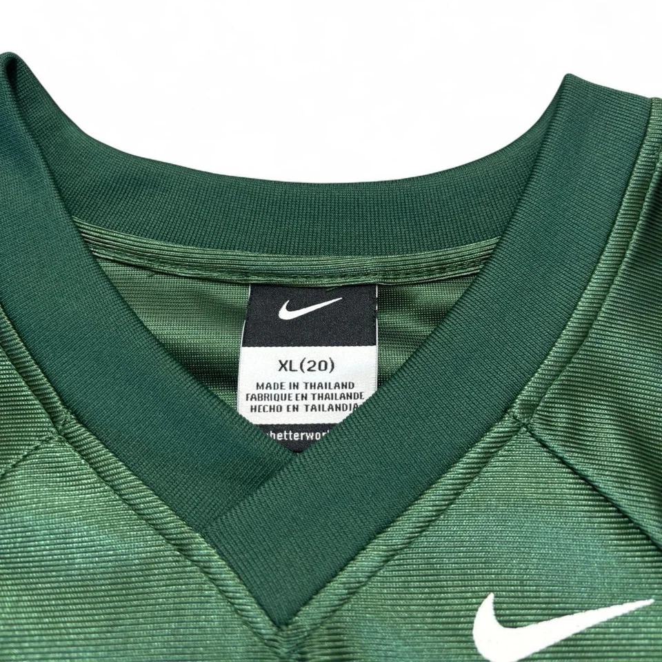 Camiseta Nike Baylor University Bear verde década de 2000 #10 vintage para mujer talla XL (20) Foto 4 de 4