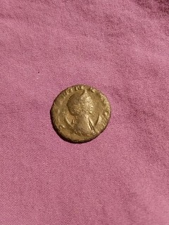 Casa rodante Salonina Billon Radiate Fecunditas RIC V 5 ex Beachy Head Hoard M426