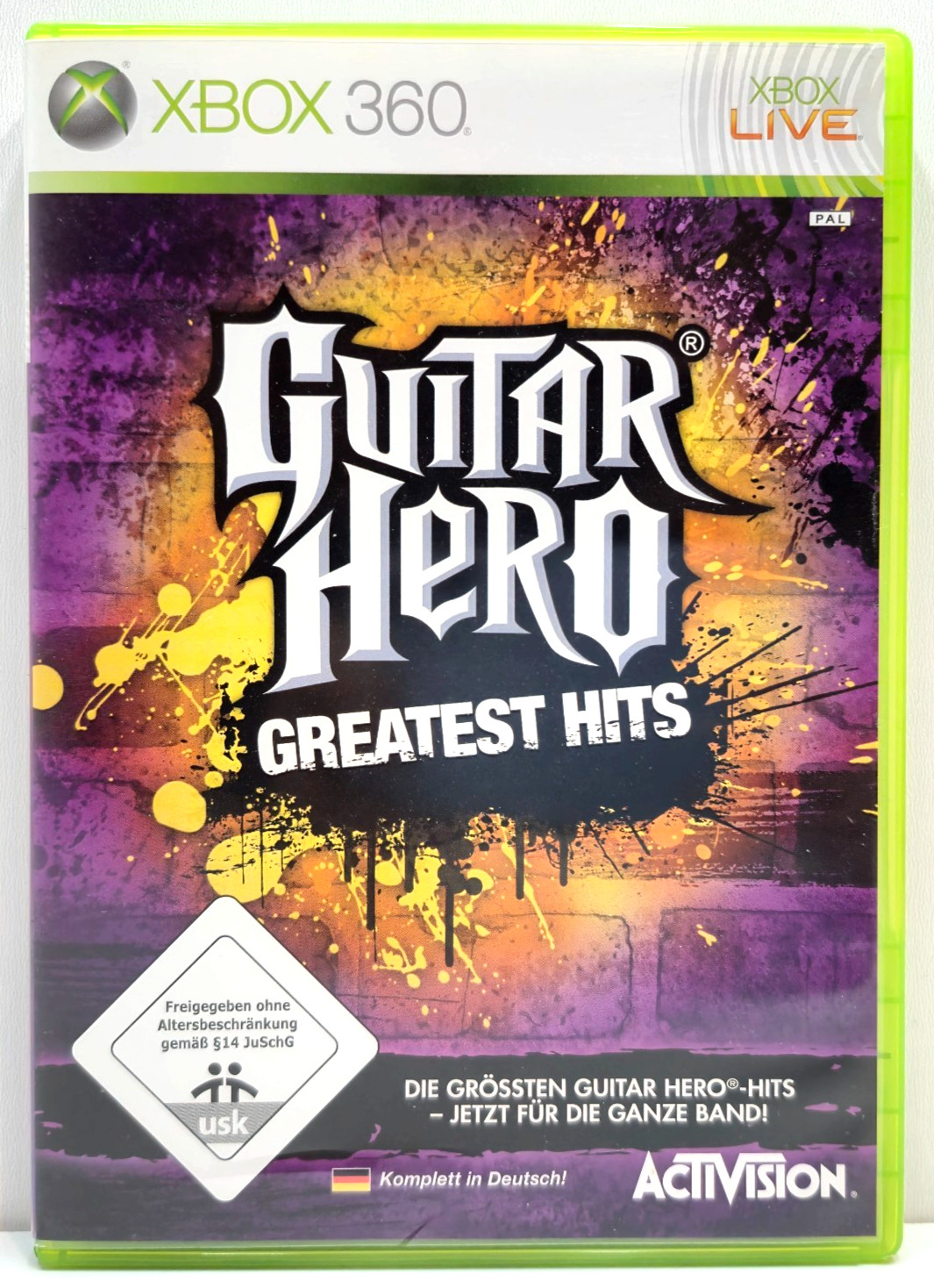 Guitar Hero : Greatest Hits - Microsoft Xbox 360 - USK0 - Avec Manuel - OVP