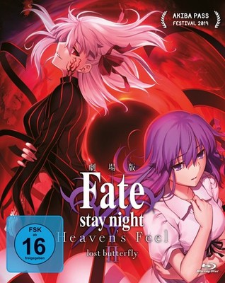 Fate/stay night Heaven's Feel II. Lost Butterfly Blu-ray  *NEU*OVP*