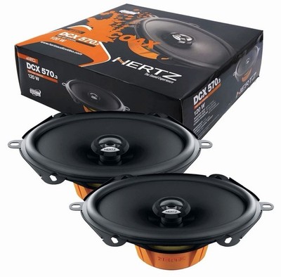 Hertz DCX570.3 Dieci Series 5X7'' 60W RMS (120W Peak Power Handling) 2-Way READ!!