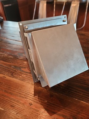 TJERNLUND ALUMINUM HOOD FOR VENT TERMINATIONS VH1-3 3''