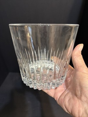 Vintage Princess House Highlights Crystal 6'' Wide by 5.5'' Tall Ice Bucket Heavy