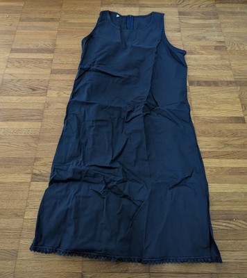 dunkelblaues ärmelloses Sommerkleid (Größe S) 