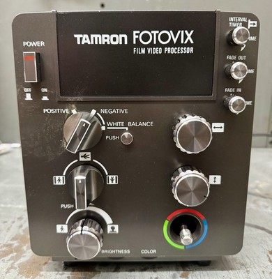 Made In Japan TAMRON FOTOVIX Film Video Processor 87RE With Case And Cords