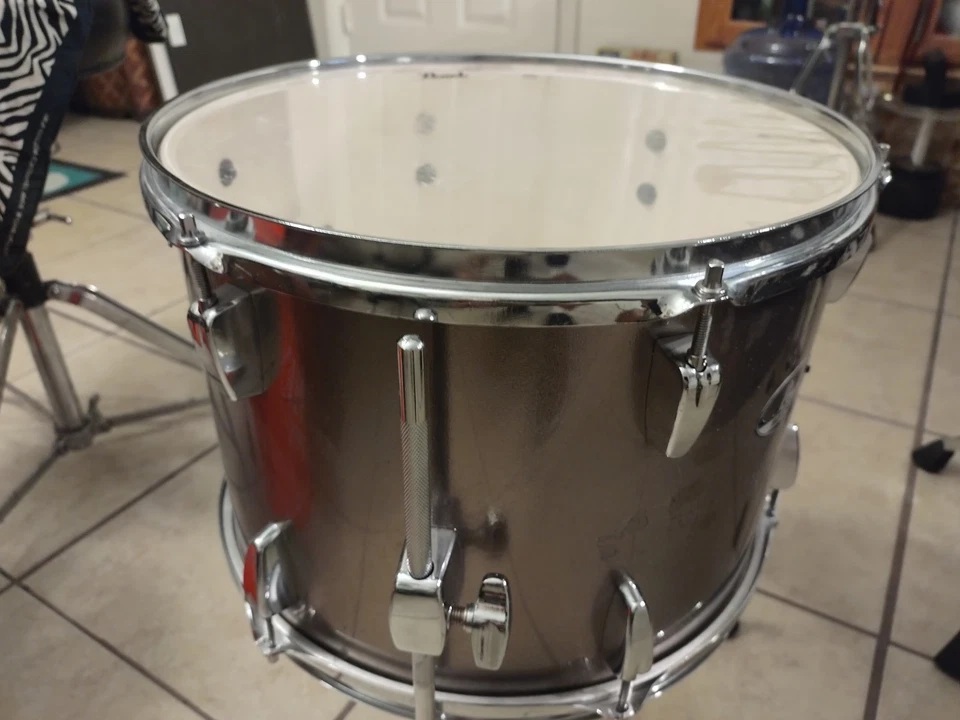 Pearl Roadshow 14'' Напольный Том, Едва Играемый, В ОТЛИЧНОМ СОСТОЯНИИ, Бронзовый Металлик - Изображение 3 из 4