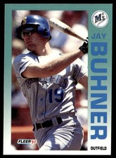 1992 Fleer Jay Buhner Seattle Mariners #275