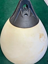 Polyform A-4 Buoy 20.5" Diameter - White [A-4 WHITE] Black Ropeholds (2 of 5)