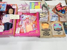 Mixed Kids Toy Lot Our Generation Doll Fuggler Funko Pop Marvel New Toys