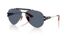 Ray-Ban RB3762M Scuderia Ferrari Collection Black/Dark Grey 58 mm Sunglasses