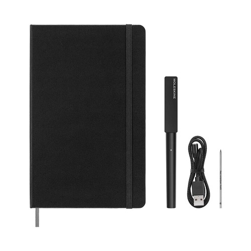 Moleskine SWSPEN3 Smart Writing Set 13x21 cm schwarz - Originalverpackung