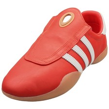 adidas Taekwondo Mei Womens Fashion Sneakers in Red White - 6.5 US
