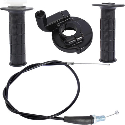 Throttle Cable Twist Handle Grip Handlebar Compatible with Yamaha RT1 RT100 TTR1