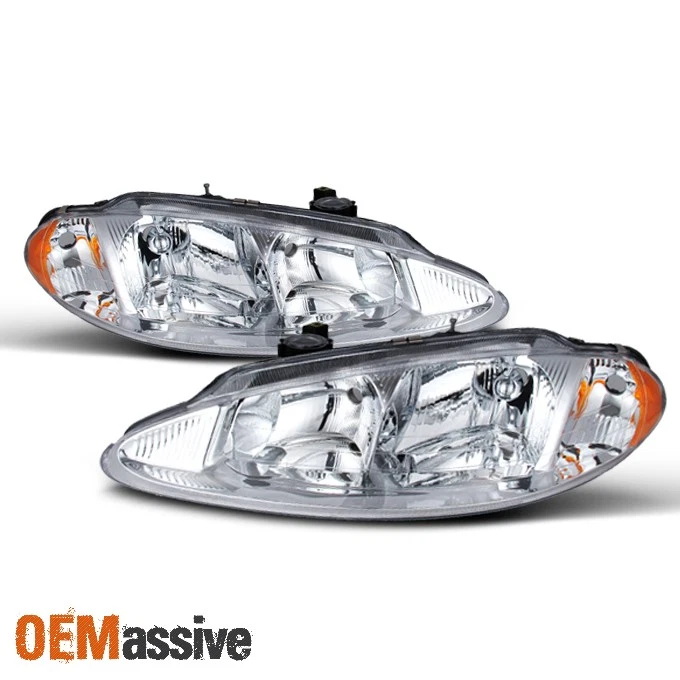 Fit 98-04 Dodge Intrepid Replacement Headlights Light Left + Right 1998-2004 set - Изображение 2 из 4