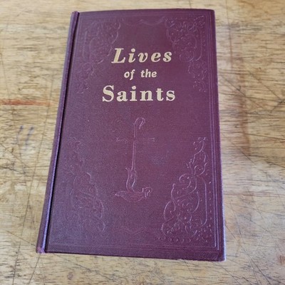 Lives of the Saints For Every Day of the Year Book H. Hoever 1963 Vintage RARE