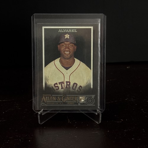 Yordan Alvarez [X] #118 2020 Topps Allen & Ginter card