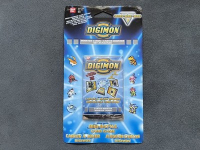 Digimon Card Game Booster Pack Series 1 DEUTSCH 1999 Blister Pack Anime OVP NEU