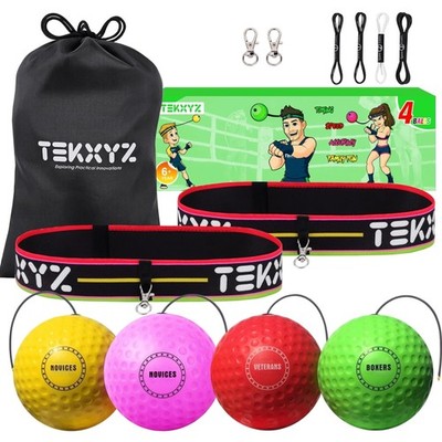 Box Reflex Ball Family Pack Schaum Set für Kinder und Erwachsene