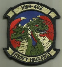 HMH-462 HEAVY HAULERS USMC PATCH MARINE CORPS CH-53E Super HELICOPTER SQ PILOT