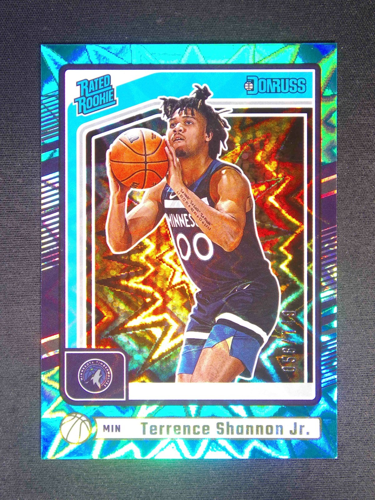 2024-25 Panini Donruss Terrence Shannon Jr. #226 RC Rated Teal Explosion /149