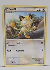 Meowth 75/123 Heartgold & Soulsilver Regular on eBay