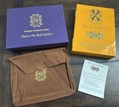FFOX TAUROS THE BULL cigar Box Empty Limited Edition 2025 Fuente Opus X
