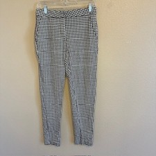 Elie Tahari Women's Black White Chino Dress Pants Size 6