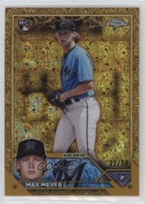 2023 Topps Gilded Collection Gold Mini-Diamond Refractor 22/50 Max Meyer 7c5