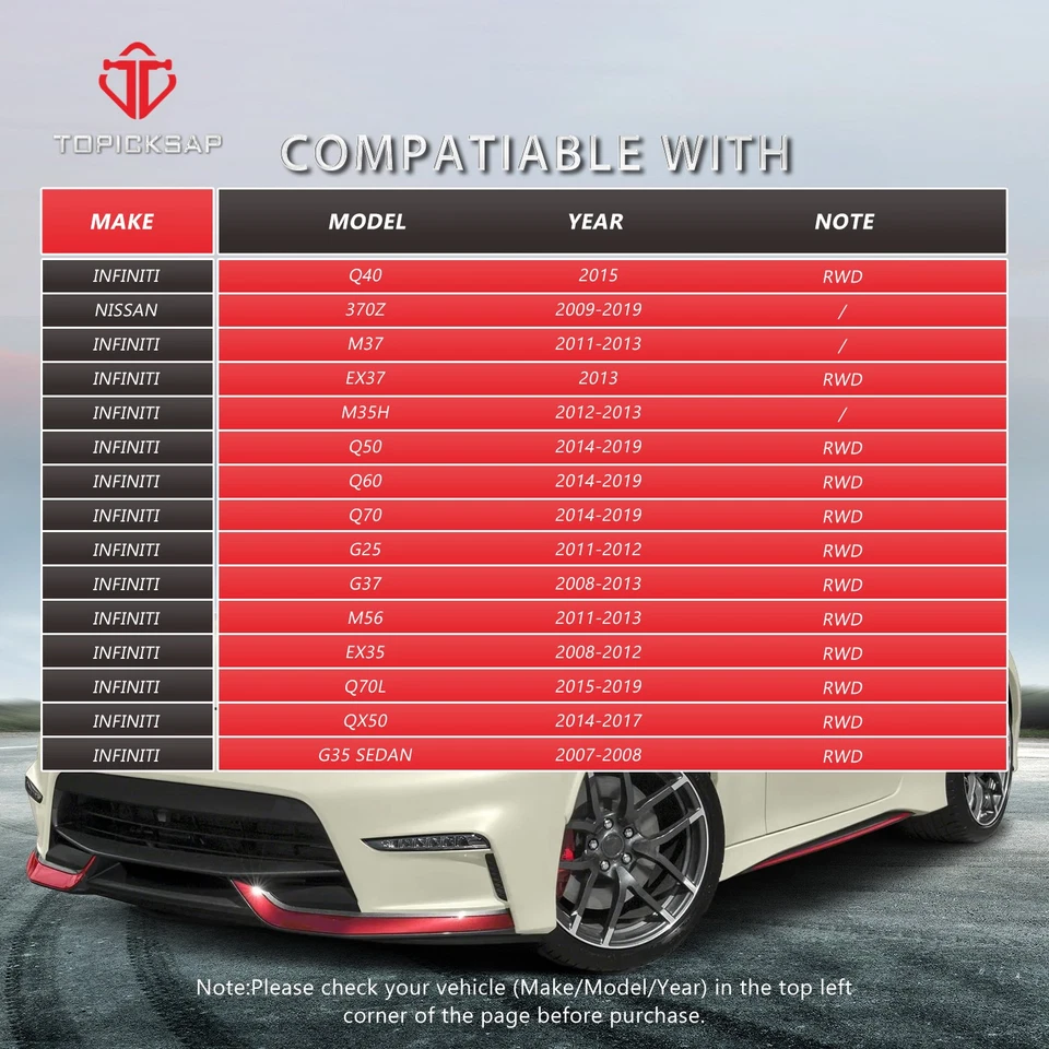 Звено стабилизатора подвески передних нижних рычагов управления для Infiniti Q50 Q60 RWD 2014-2019 2020 годов выпуска - Изображение 2 из 4