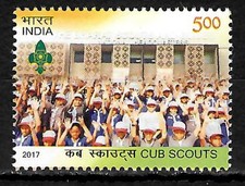 Indien 2017: Cub Scouts, mnh **