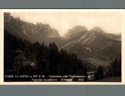 Udine Forni di Sopra panorama F. small not shipped