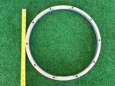 Used Yamaha SFZ Marching Snare Drum Aluminum Snare side Hoop  - 13x9”