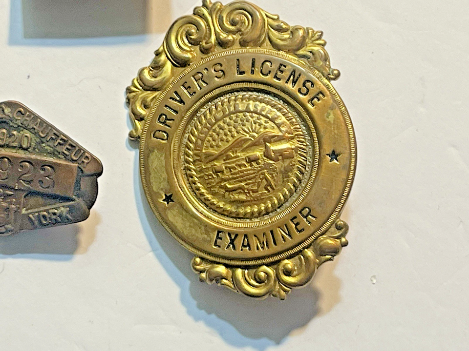 1920-30's NYC Chauffeur-Hack-Examiner Badges NICE Collectibles | eBay