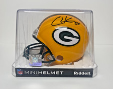Christian Kirksey Green Bay Packers signed Riddell Mini Helmet