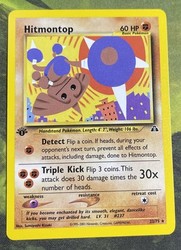 Hitmontop 22/75 Neo Discovery 1st Edition Rare
