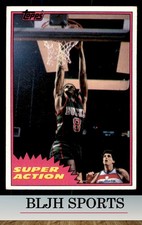1981-82 Topps #MW108 Marques Johnson Milwaukee Bucks (1A3)