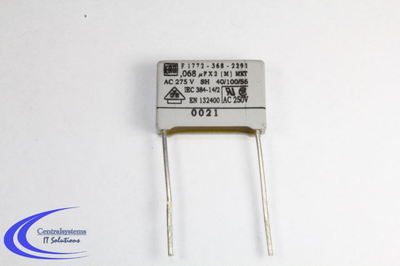 a23 100nf, µ1, el UF, condensador, entstörkondensator 1x 0,1µf 275v ~ mkt//sh b81133 x2