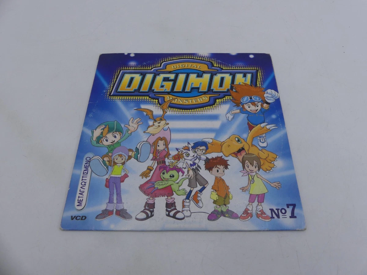 DIGIMON SERIES EPISODE 7 GREEK AUDIO VCD REGION 2 PAL eBay