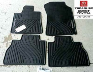 NEW OEM 07-11 TOYOTA TUNDRA DOUBLE & CREW MAX ALL WEATHER FLOOR MATS 4