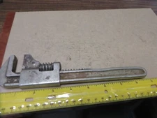  automotive adjustable WRENCH 9 inch # M37 usa VINTAGE