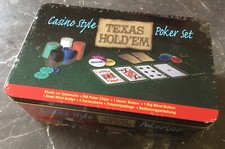 Poker Set Casino Style "Texas Hold'em" OVP NEU - Full House Las Vegas